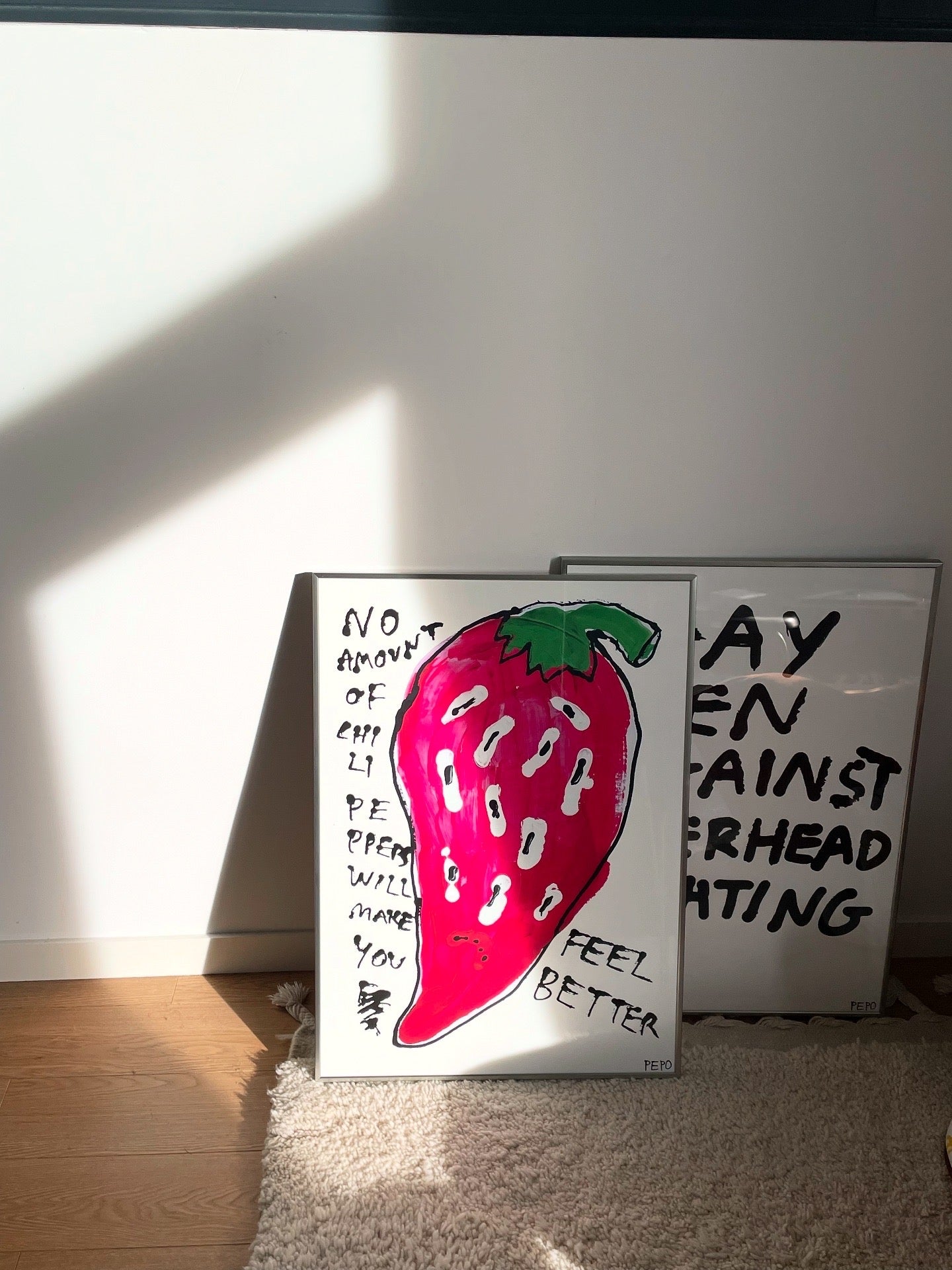 PEPPER - PRINT - 50X70 CM