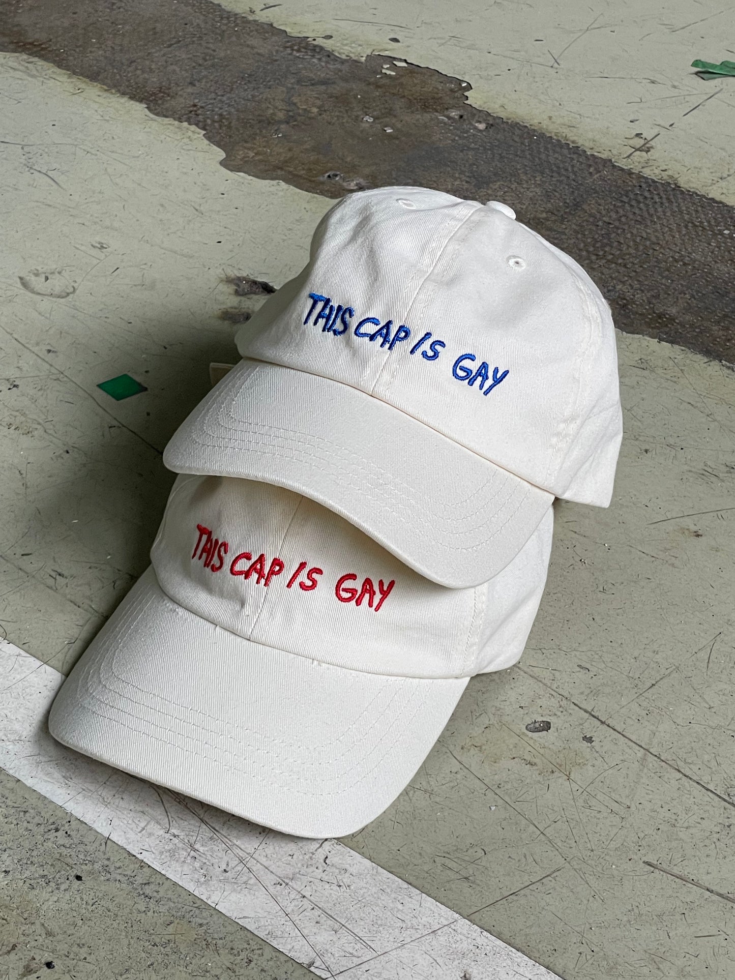 THIS CAP IS GAY