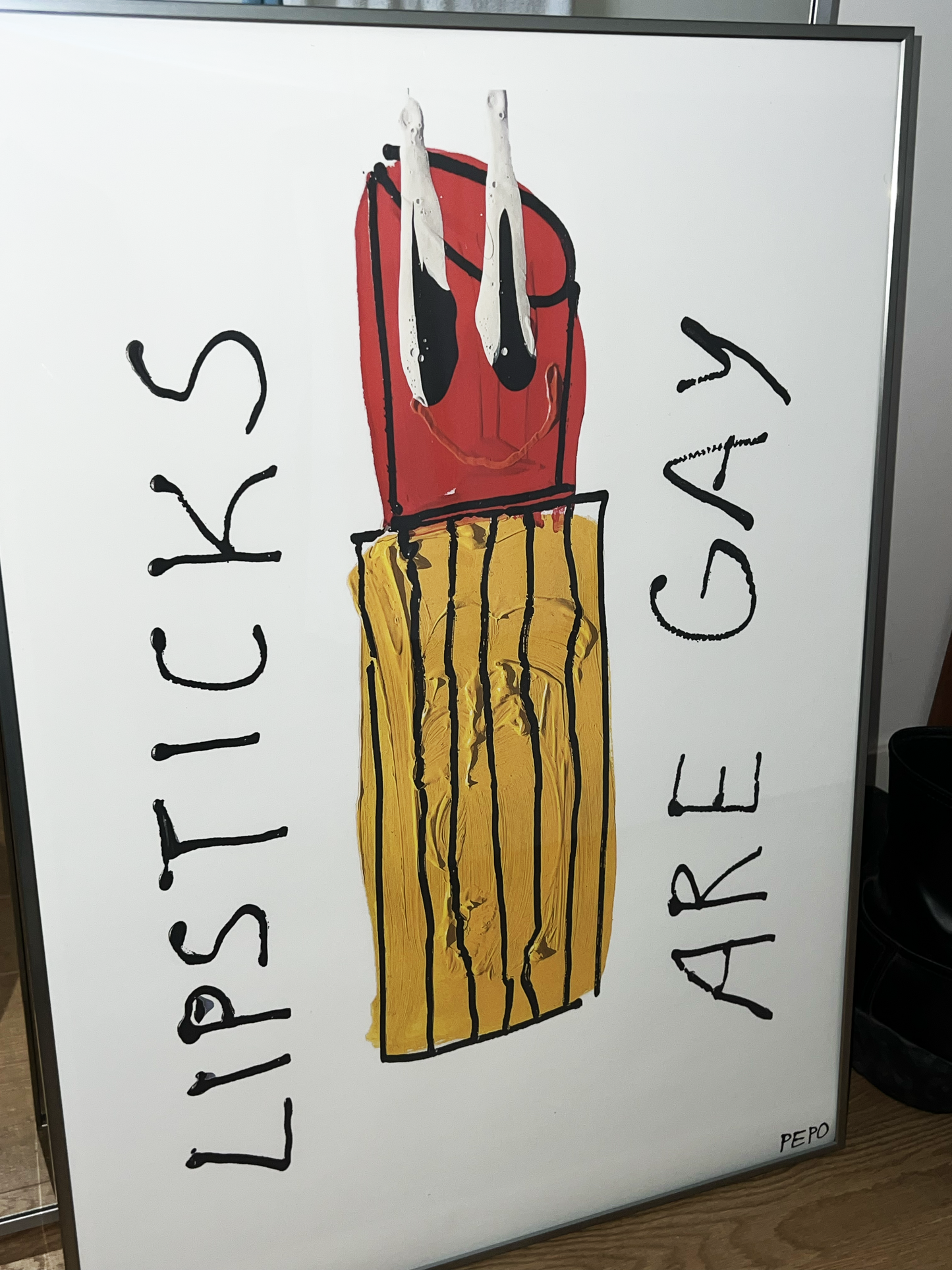 LIPSTICKS ARE GAY - PRINT - 50X70 CM
