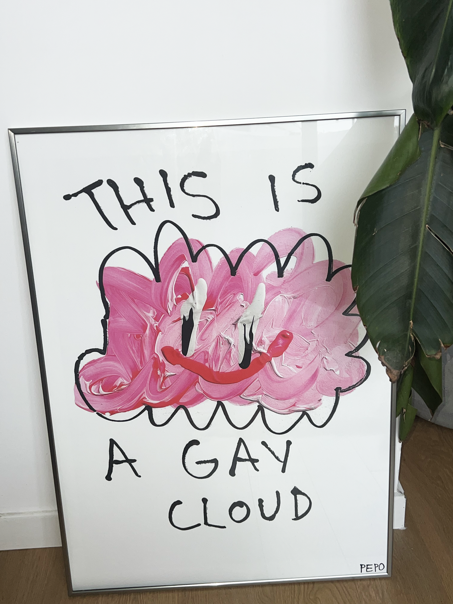 THIS IS A GAY CLOUD - PRINT - 50X70 CM