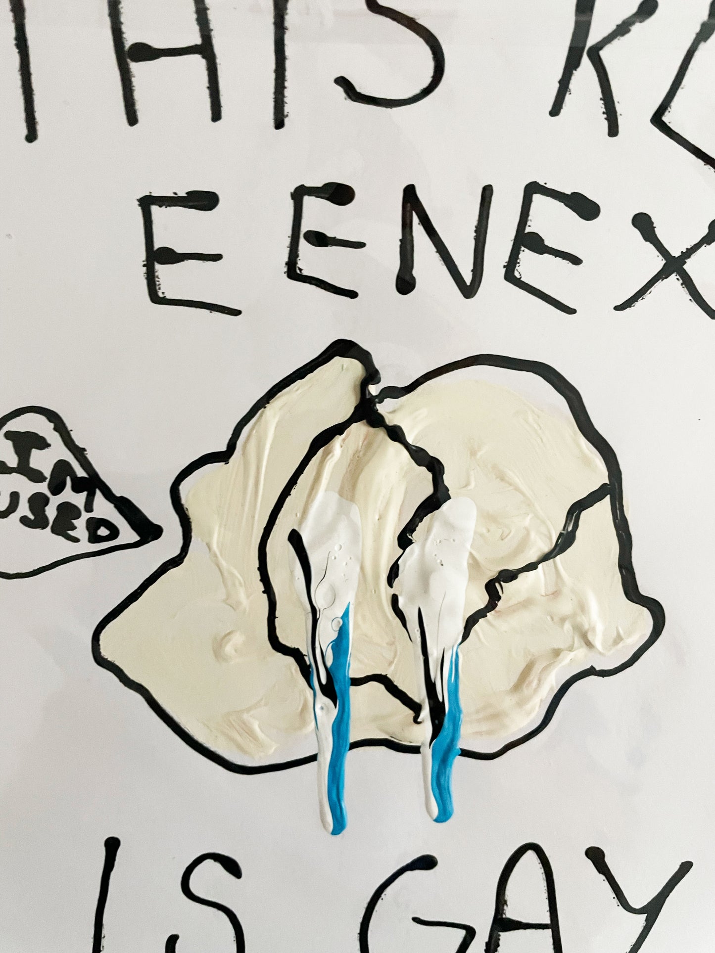 THIS KLEENEX IS GAY