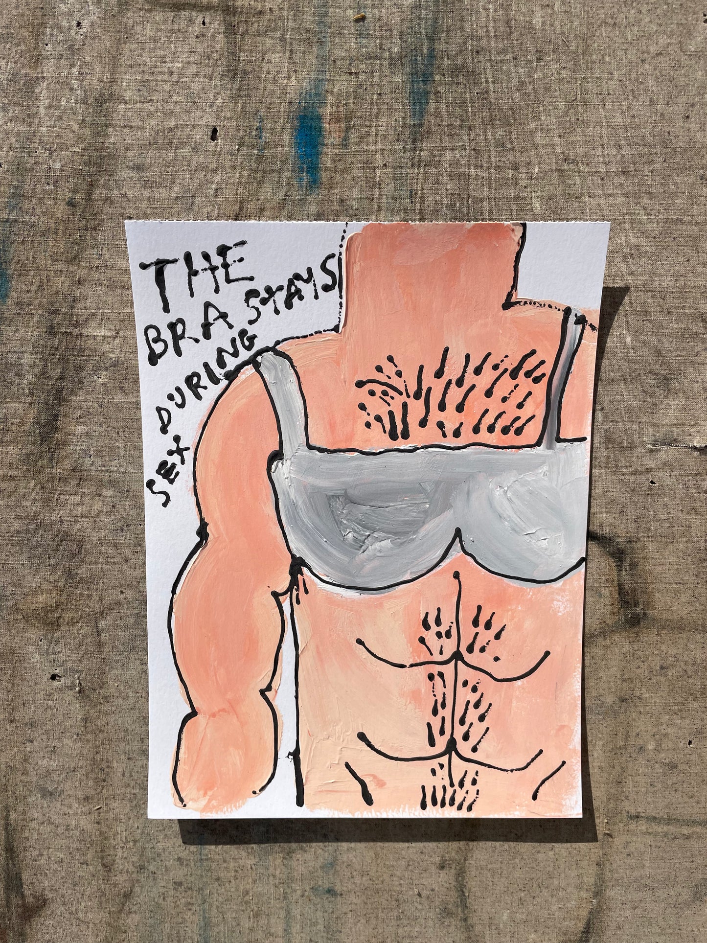 THE BRA STAYS DURING SEX