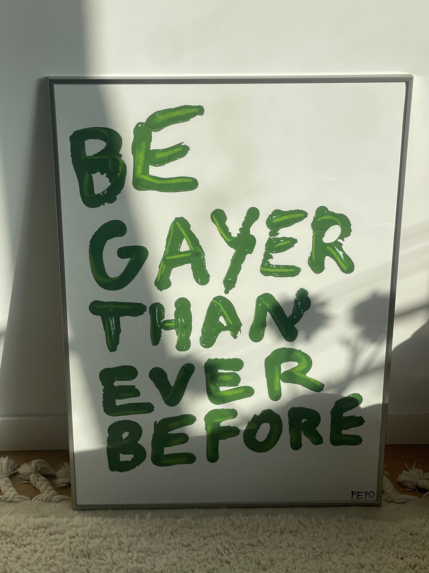 BE GAYER - PRINT - 50X70 CM