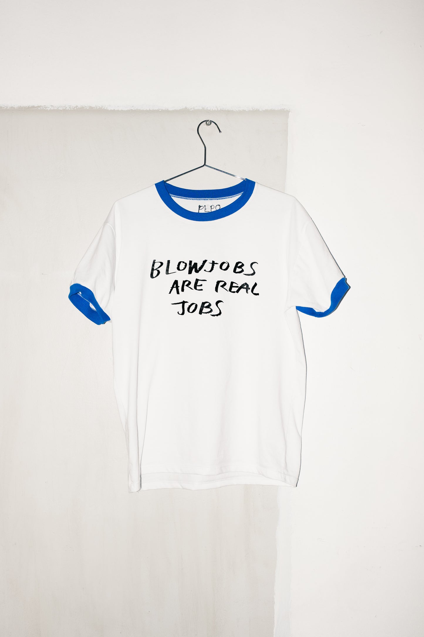 BLOWJOBS ARE REAL JOBS - RINGER T-SHIRT