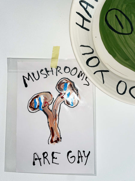 MUSHROOMS ARE GAY