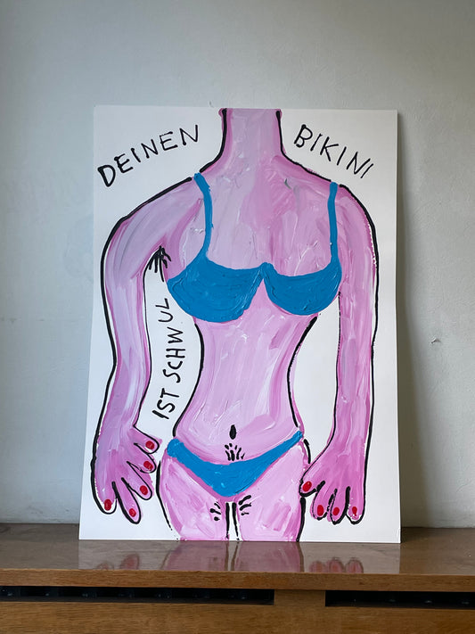 DEINEN BIKINI IST SCHWHUL