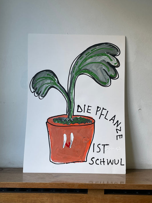 DIE PFLANZE IST SCHWUL