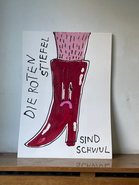 DIE ROTEN STEIFEL SIND SCHWUL
